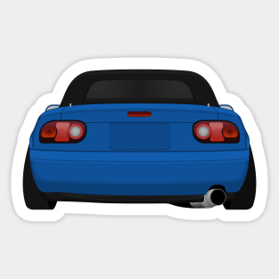 Miata rear Blue Sticker